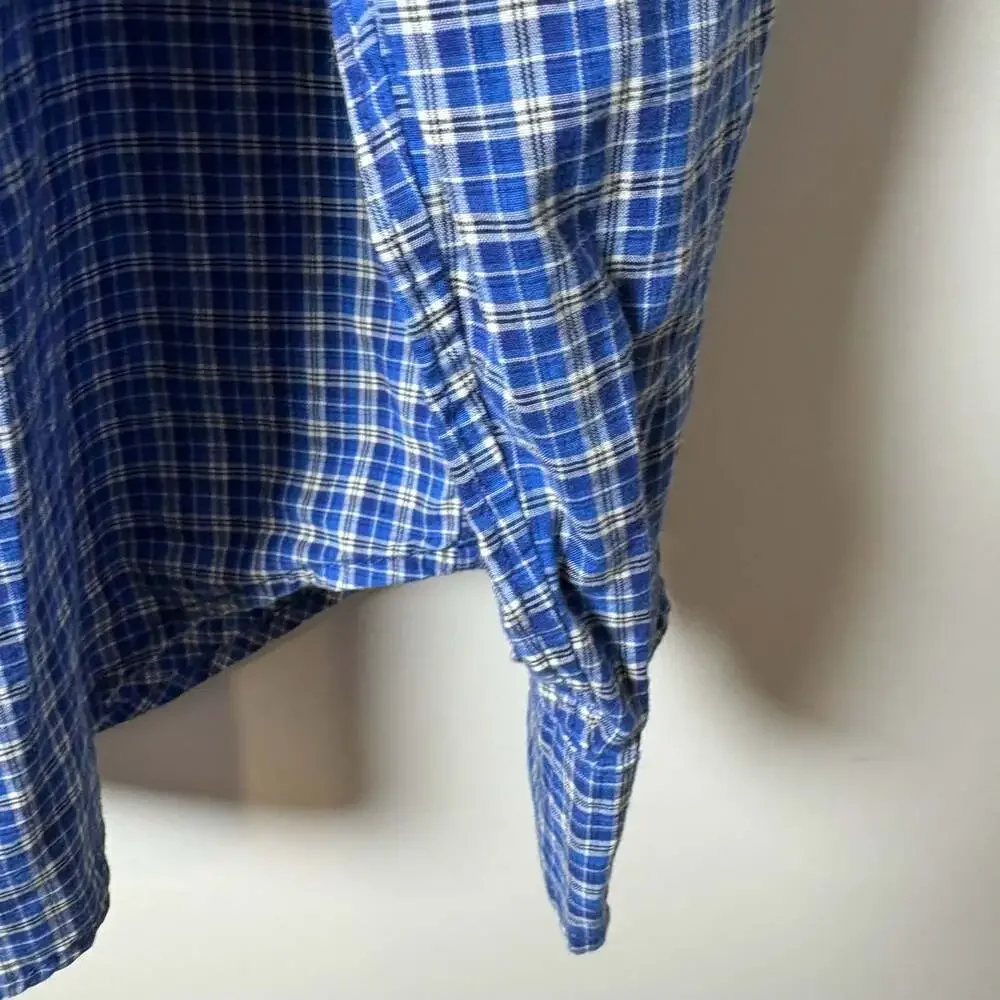 Polo Ralph Lauren  Plaid Long Sleeve Button-Front Shirt, Size L/14-16, Youth